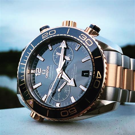 omega seamaster planet ocean gold|omega Seamaster Planet Ocean for sale.